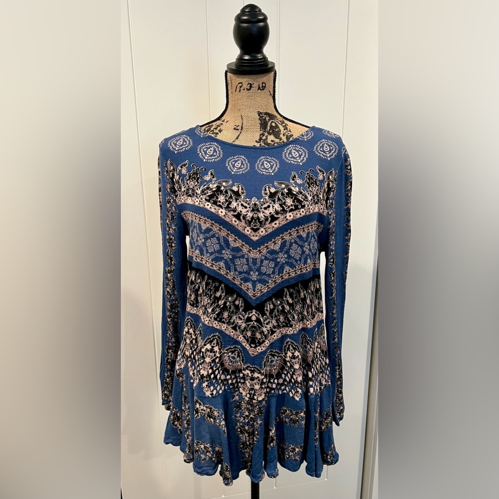 Size Medium Free People Open Back Blouse